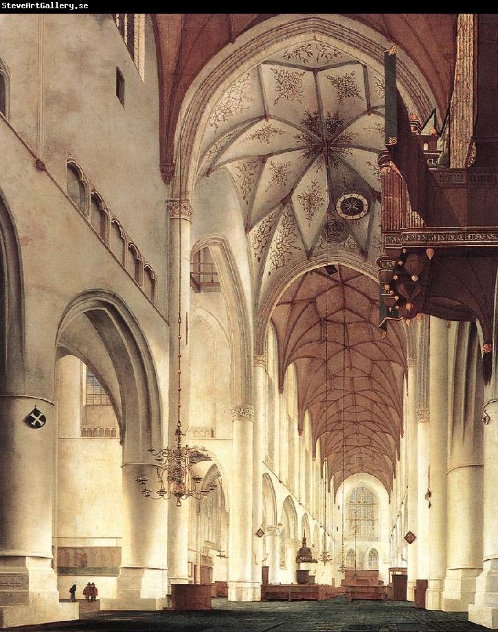 Pieter Jansz Saenredam Interior of the Church of St Bavo in Haarlem